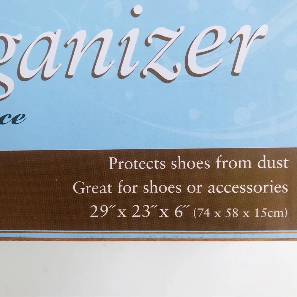NWT Simplify 12 pairs Shoe Organizer Under the bed